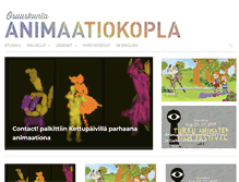 Tablet Screenshot of animaatiokopla.fi